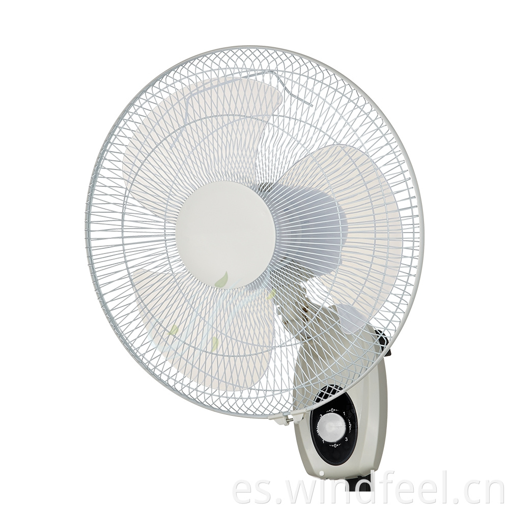 Ventilador oscilante montado en la pared de 16 ", 3 velocidades, aprobado por ETL IEC CB